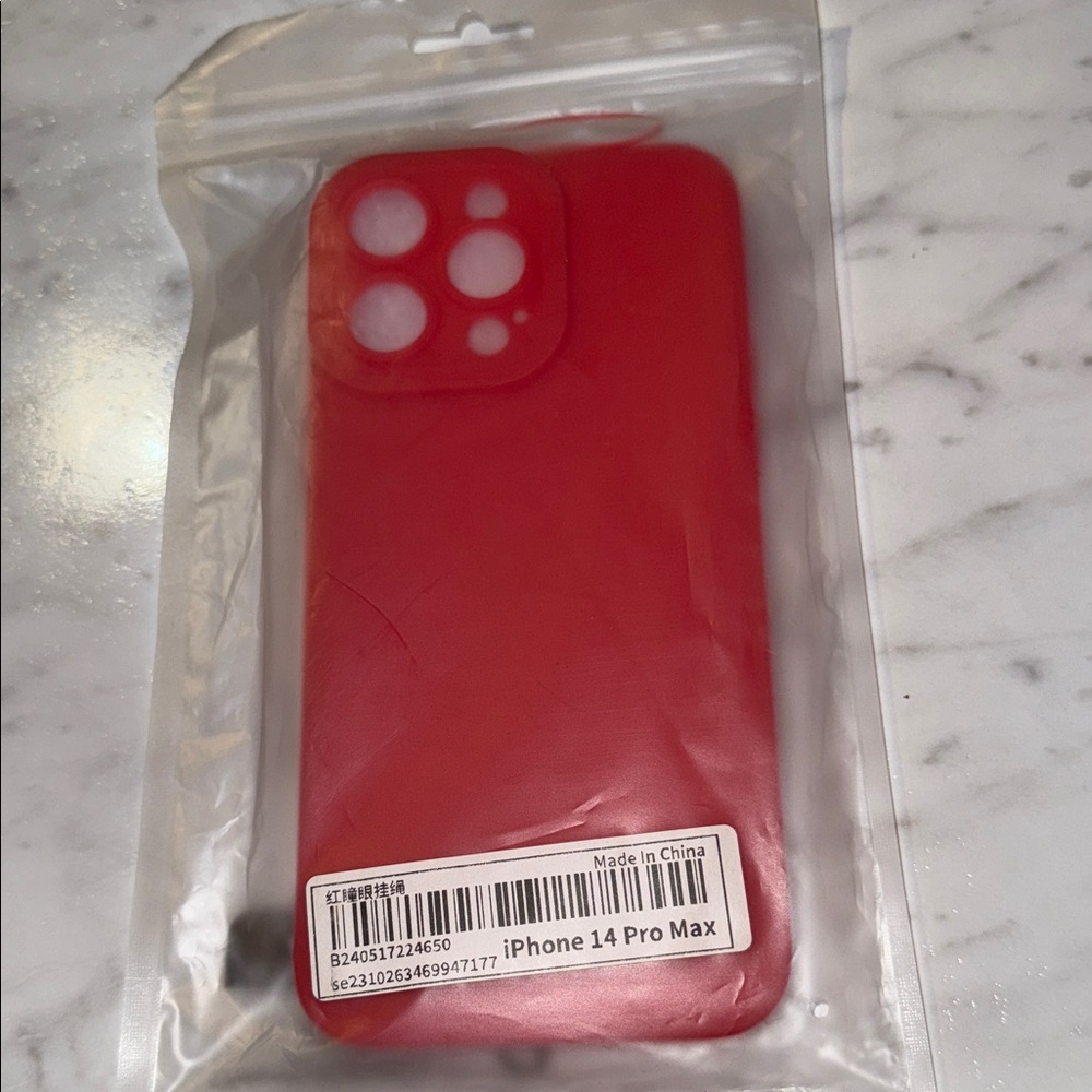 Vibrant Red Case for iPhone 14 Pro Max